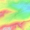 Carte topographique Capanna Corno Gries CAS, altitude, relief