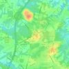 Carte topographique Fairview, altitude, relief