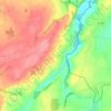 Carte topographique Saint Briac, altitude, relief