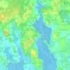 Carte topographique Kerisper, altitude, relief