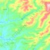 Carte topographique Dureikish, altitude, relief