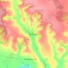 Carte topographique Ольховец, altitude, relief