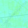 Carte topographique Gaylord, altitude, relief