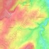 Carte topographique La Campagne, altitude, relief