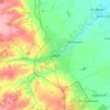 Carte topographique Louth, altitude, relief
