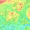 Carte topographique Forchöd, altitude, relief