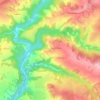 Carte topographique Le Bas-Sinsac, altitude, relief