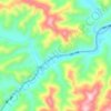 Carte topographique 玉鹿, altitude, relief