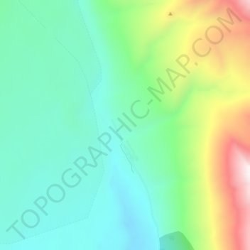 Carte topographique Kennicott, altitude, relief