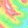 Carte topographique La Plata County, altitude, relief