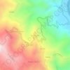 Carte topographique Mejorada, altitude, relief