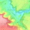 Carte topographique Coupin, altitude, relief