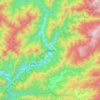 Carte topographique Seppa, altitude, relief
