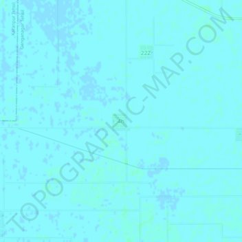 Carte topographique 4h, altitude, relief