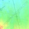 Carte topographique บ้านหนองปลิง, altitude, relief
