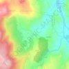 Carte topographique Gradiz, altitude, relief