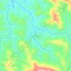 Carte topographique Antsahalava, altitude, relief