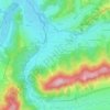 Carte topographique Greit, altitude, relief