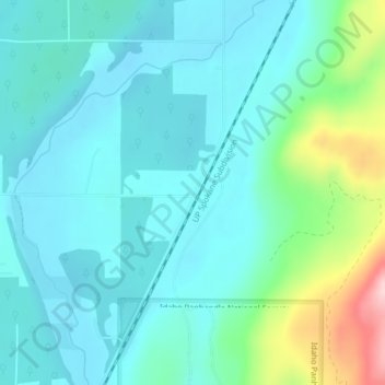 Carte topographique Vay, altitude, relief
