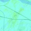 Carte topographique Paradip, altitude, relief