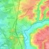 Carte topographique Gosse, altitude, relief