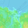 Carte topographique Skutskär, altitude, relief