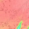 Carte topographique Mansilla, altitude, relief
