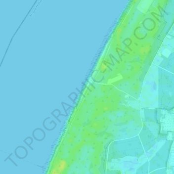 Carte topographique Paal 17, altitude, relief