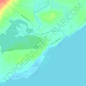 Carte topographique Gay, altitude, relief