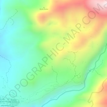 Carte topographique Start Andalas Bike Park, altitude, relief