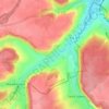 Carte topographique Villers, altitude, relief