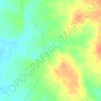 Carte topographique Manger, altitude, relief