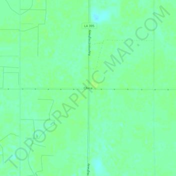 Carte topographique China, altitude, relief