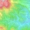 Carte topographique Pretti (Andesa), altitude, relief
