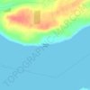 Carte topographique Colman's Point, altitude, relief