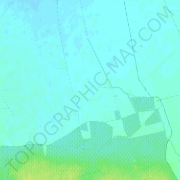 Carte topographique Castilla, altitude, relief