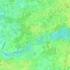 Carte topographique Hulsen, altitude, relief
