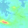 Carte topographique Nalayahan, altitude, relief