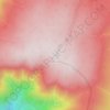 Carte topographique Mount Reynard, altitude, relief