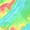 Carte topographique Freneuse, altitude, relief