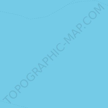 Carte topographique Chilka Lake, altitude, relief