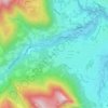Carte topographique Dankl, altitude, relief