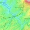 Carte topographique Moresnet, altitude, relief
