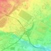 Carte topographique Fornaci, altitude, relief