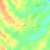Carte topographique Hollister, altitude, relief