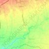 Carte topographique Itlugan, altitude, relief
