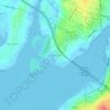 Carte topographique Brayton Point, altitude, relief
