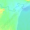 Carte topographique Snag, altitude, relief