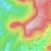 Carte topographique Hohestein, altitude, relief