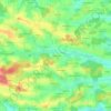 Carte topographique Geierseck, altitude, relief